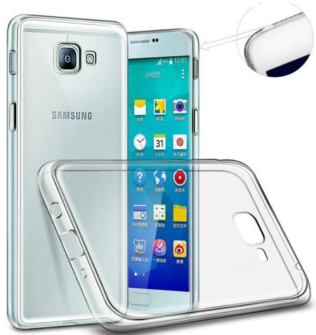 Galaxy C9 Pro Transparent Bumper Case
