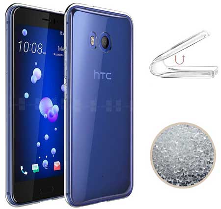 TopACE Ultra-Thin Transparent Case Cover for HTC U 11