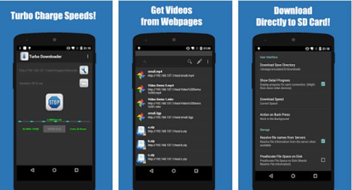 turbo download manager android