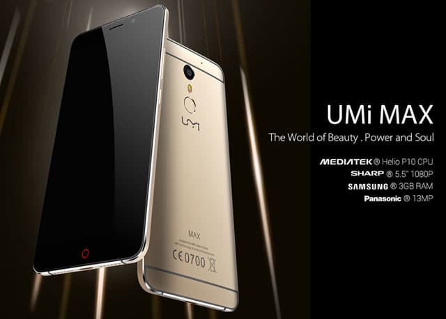 Umi Max 4G Phablet