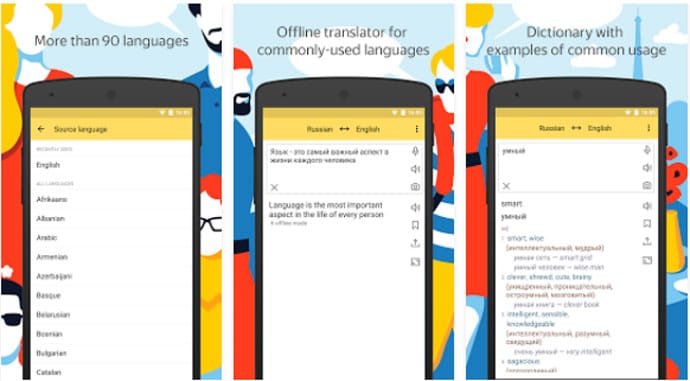 Yandex. Translate - Android Translation App