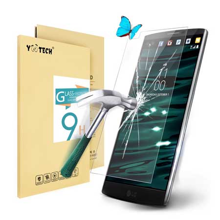 Yootech LG V10 Tempered Glass Screen Protector