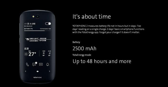 Yotaphone 2 Long Life Battery