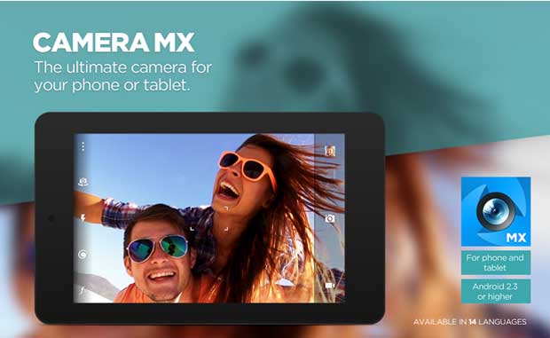 Camera MX, Free Camera Apps for Android