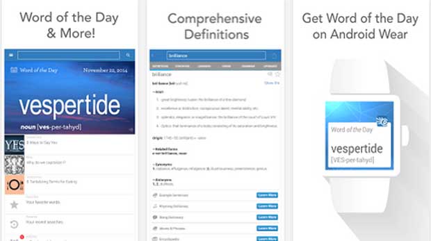 Dictionary.com - Android Apps for Writers