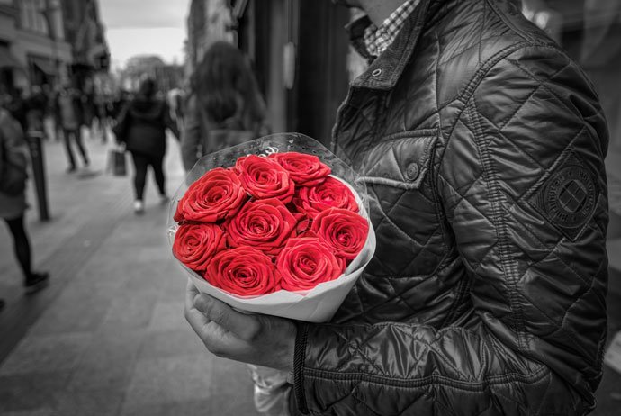 Downlaod Good Evening Images with Red Rose free