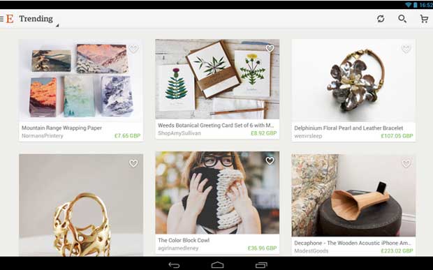 Etsy - Best Shopping Apps for Android