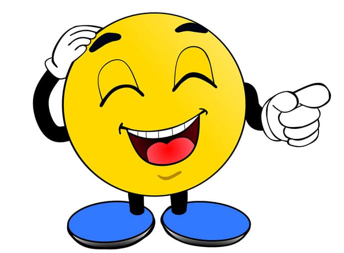 funny yellow smiley emoji