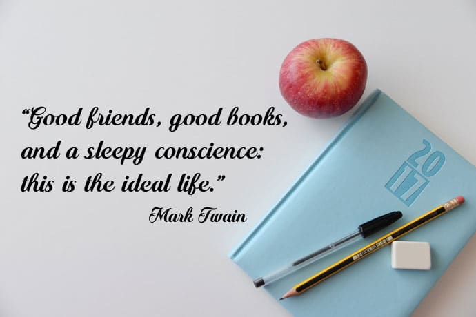 good friends and good books