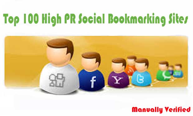 High PR Dofollow Social Bookmarking Sites List