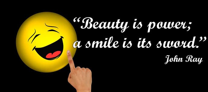 yellow smiley with quote