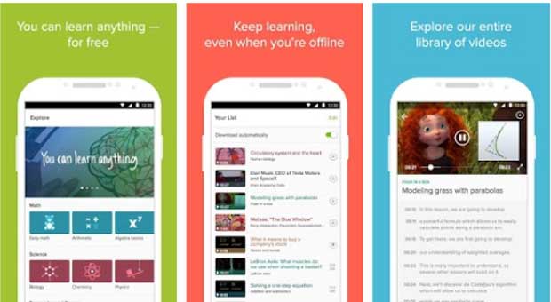 Khan Academy - Educational Android App