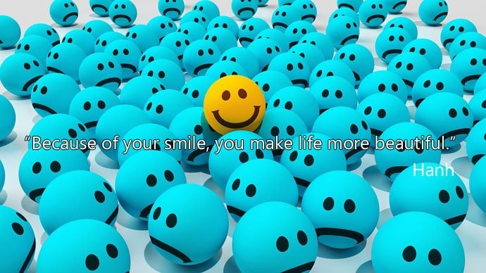 lots of smiley emojis
