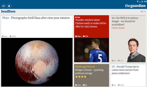 The Guardian - Free News app for Android