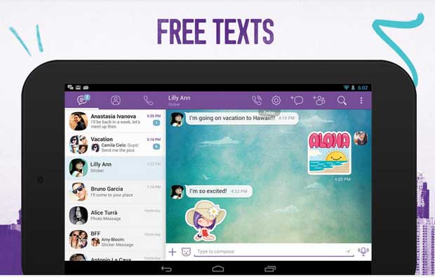 Viber - Free Facetime App for Android